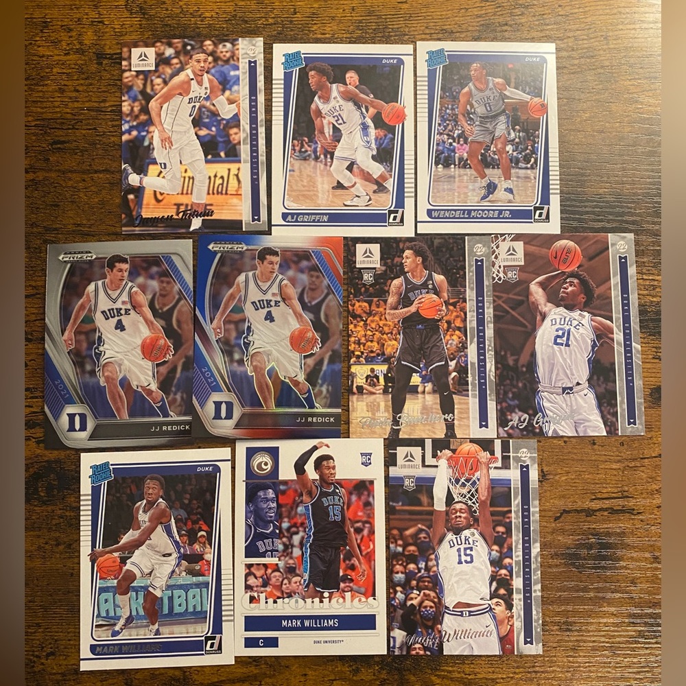 PAOLO BANCHERO ROOKIE CARD - Lot of Duke Basketball Cards